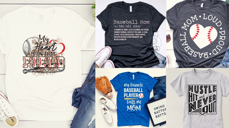 baseball mom shirts ideas