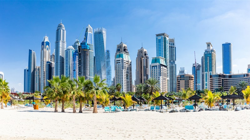 Amenities of Palm Beach Tower in Dubai